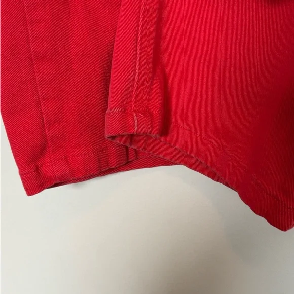 Jessica stretchy pull on red denim pants. Ladies size 18 - Picture 2 of 6